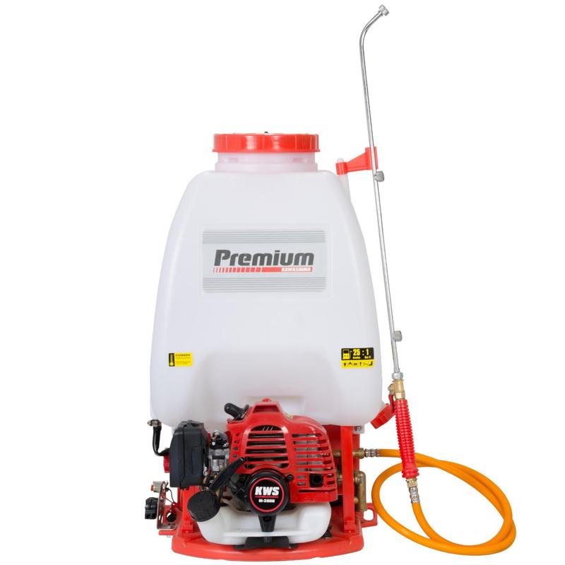 fumi PULVERIZADOR COSTAL 25 LITROS A GASOLINA 2T TOYAMA TS26B-N COM 2 LANÇA